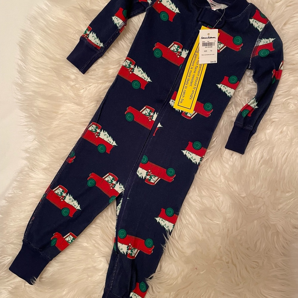 Hanna Andersson holiday Mickey Mouse Jammies